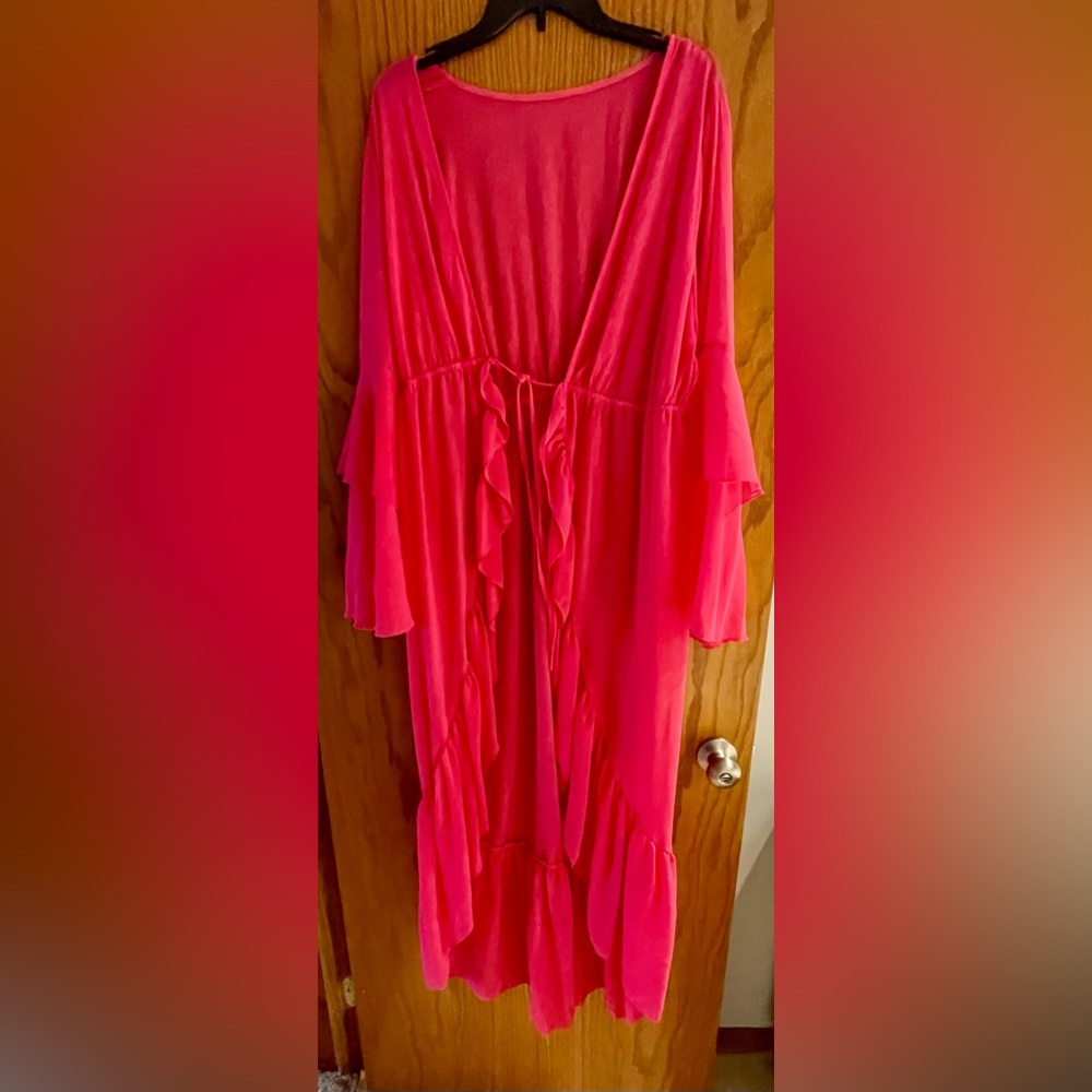 Beautiful bathing suit cover-up.